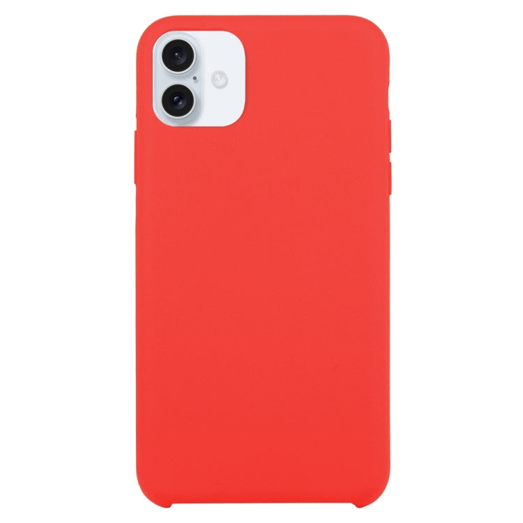 Solid Silicone Phone Case, For iPhone 16 Pro Max, For iPhone 16 Pro, For iPhone 16 Plus