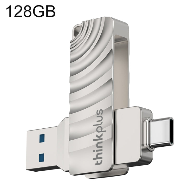 Lenovo Thinkplus MU232 USB 3.2 + USB-C / Type-C デュアルヘッドフラッシュドライブ 64GB 128GB 256GB