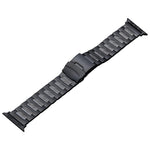 セーフティバックルチタン鋼ウォッチバンド、Apple Watch Ultra 49mm用、Apple Watch SE 2023 44mm用、Apple Watch SE 2023 40mm用、Apple Watch Ultra 2 49mm用、Apple Watch Series 9 45mm用、Apple Watch SE 2022 40mm用、Apple Watch SE 2022 44mm用