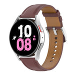 レザー交換用ウォッチバンド、Samsung Galaxy Watch 6 / 6 Classic用