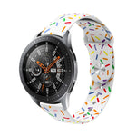 スポーツレインボードットシリコンウォッチバンド、Samsung Galaxy Watch 6 / 6 Classic用