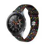スポーツレインボードットシリコンウォッチバンド、Samsung Galaxy Watch 6 / 6 Classic用