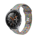スポーツレインボードットシリコンウォッチバンド、Samsung Galaxy Watch 6 / 6 Classic用