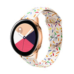 スポーツレインボードットシリコンウォッチバンド、Samsung Galaxy Watch 6 / 6 Classic用