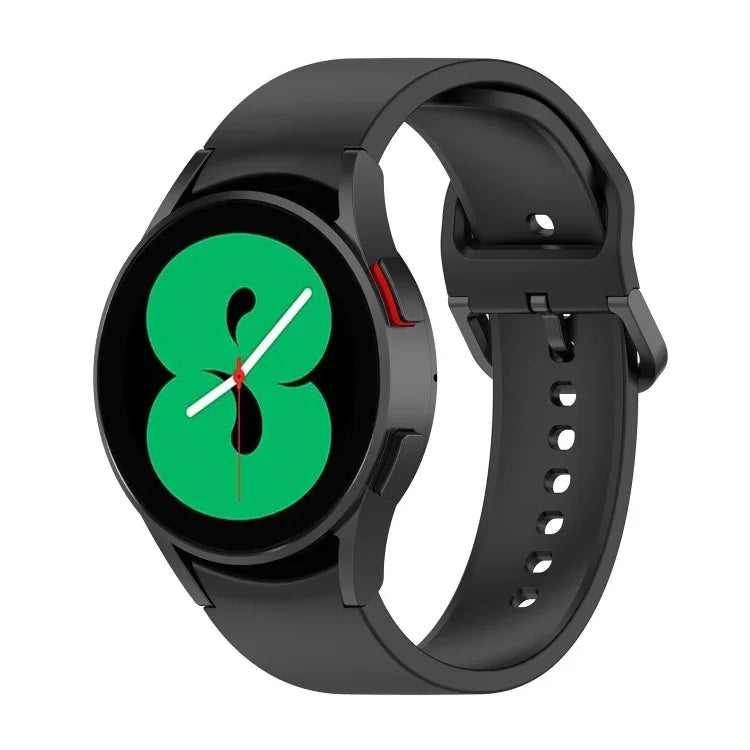 Samsung Galaxy Watch 6 / 6 Classic用無地バックルシリコンウォッチバンド、Lサイズ、Sサイズ