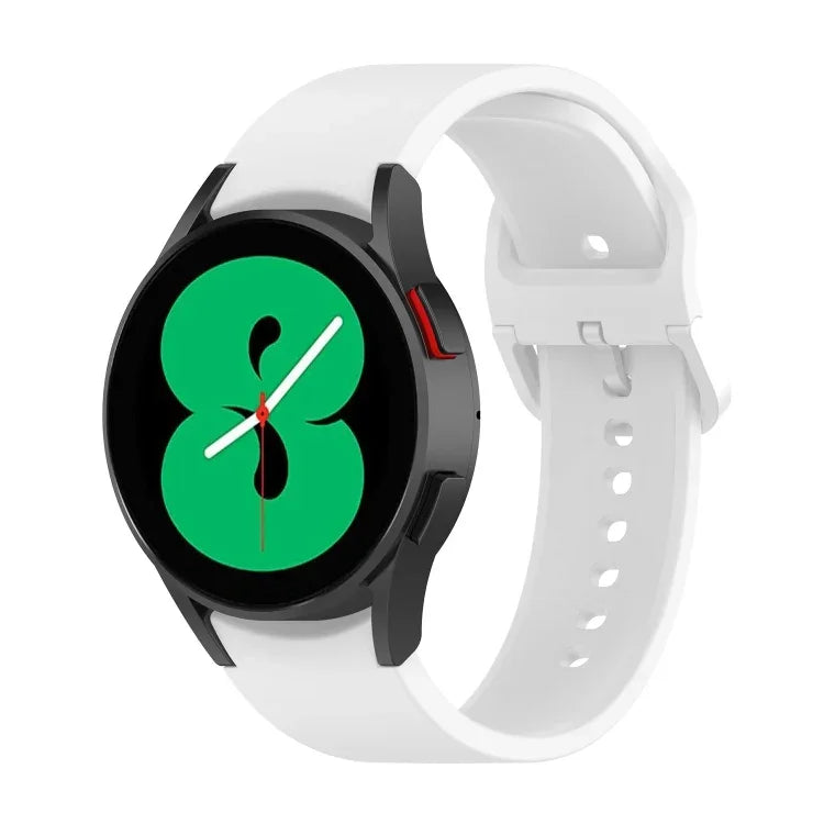 Samsung Galaxy Watch 6 / 6 Classic用無地バックルシリコンウォッチバンド、Lサイズ、Sサイズ