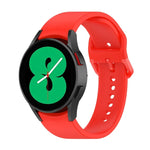 Samsung Galaxy Watch 6 / 6 Classic用無地バックルシリコンウォッチバンド、Lサイズ、Sサイズ