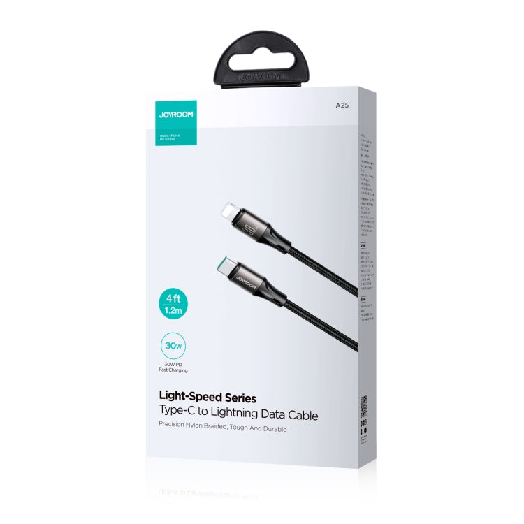 JOYROOM SA25-CL3 30W USB-C/Type-C から 8ピン 急速充電データケーブル、1.2m、2m、3m