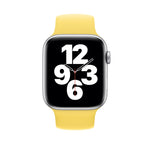 Apple Watch Series 5 & 4 40mm / 3 & 2 & 1 38mm用 単色伸縮シリコン交換用リストストラップウォッチバンド、サイズ:S 130mm, S 130mm, M 143mm, L 156mm