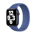 Apple Watch Series 8&7 41mm / SE 2&6&SE&5&4 40mm / 3&2&1 38mm用無地伸縮シリコンウォッチバンド サイズ:L 156mm, サイズ:L 156mm