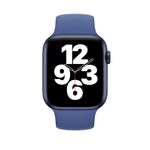 Apple Watch Series 8&7 41mm / SE 2&6&SE&5&4 40mm / 3&2&1 38mm用無地伸縮シリコンウォッチバンド サイズ:L 156mm, サイズ:L 156mm