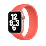 Apple Watch Series 8&7 41mm / SE 2&6&SE&5&4 40mm / 3&2&1 38mm用無地伸縮シリコンウォッチバンド サイズ:L 156mm, サイズ:L 156mm