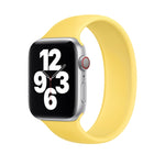 Apple Watch Series 8&7 41mm / SE 2&6&SE&5&4 40mm / 3&2&1 38mm用無地伸縮シリコンウォッチバンド サイズ:L 156mm, サイズ:L 156mm