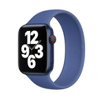 Apple Watch Series 5 & 4 44mm / 3 & 2 & 1 42mm 用 ソリッドカラー 弾性シリコン交換用リストストラップ、サイズ:S 130mm、S 130mm、サイズ:M 143mm、M 143mm、サイズ:L 156mm、L 156mm