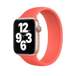 Apple Watch Series 5 & 4 44mm / 3 & 2 & 1 42mm 用 ソリッドカラー 弾性シリコン交換用リストストラップ、サイズ:S 130mm、S 130mm、サイズ:M 143mm、M 143mm、サイズ:L 156mm、L 156mm