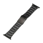 五珠亀バックル チタンステンレス製ウォッチバンド、Apple Watch Ultra 49mm用、Apple Watch SE 2023 44mm用、Apple Watch Ultra 2 49mm用、Apple Watch Series 9 45mm用、Apple Watch SE 2022 44mm用、Apple Watch Series 8 45mm用、Apple Watch SE 4用...