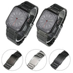 五珠亀バックル チタンステンレス製ウォッチバンド、Apple Watch Ultra 49mm用、Apple Watch SE 2023 44mm用、Apple Watch Ultra 2 49mm用、Apple Watch Series 9 45mm用、Apple Watch SE 2022 44mm用、Apple Watch Series 8 45mm用、Apple Watch SE 4用...