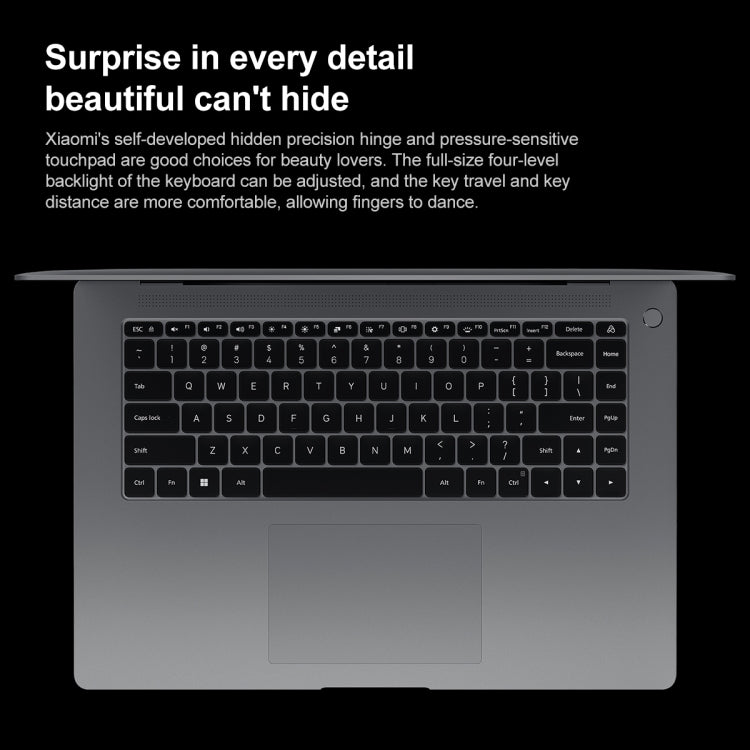 Xiaomi Book Pro 16 2022 ノートパソコン、16インチタッチスクリーン、Windows 11 Home 中国版、Intel 第12世代 Core i7-1260P RTX2050 専用グラフィックス、i7-1260P RTX2050