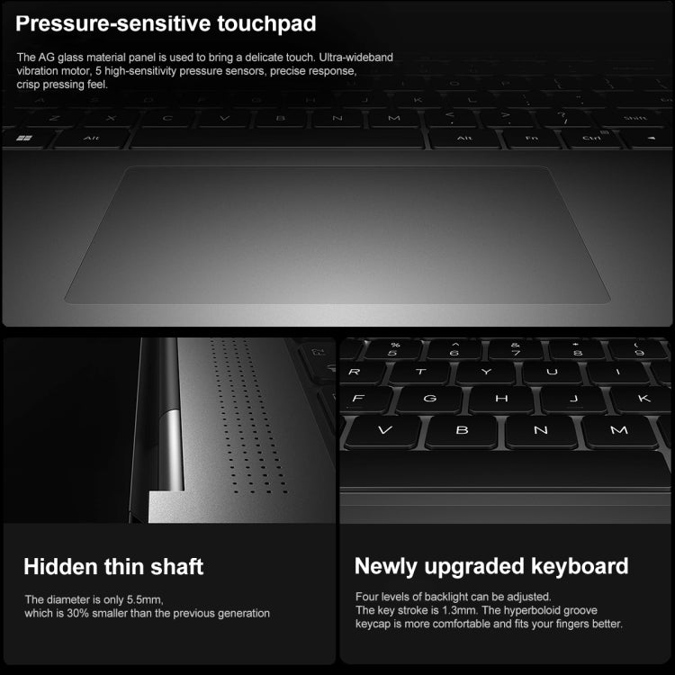 Xiaomi Book Pro 16 2022 ノートパソコン、16インチタッチスクリーン、Windows 11 Home 中国版、Intel 第12世代 Core i7-1260P RTX2050 専用グラフィックス、i7-1260P RTX2050