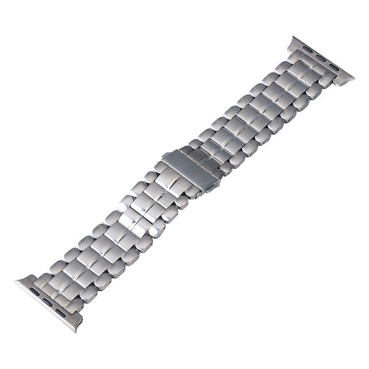 五珠チタン鋼ウォッチバンド、Apple Watch Ultra 49mm用、Apple Watch SE 2023 44mm用、Apple Watch SE 2023 40mm用、Apple Watch Ultra 2 49mm用、Apple Watch Series 9 45mm用、Apple Watch SE 2022 40mm用、Apple Watch SE 2022 44mm用