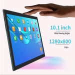 BDF P70 4G LTE タブレットPC 10.1インチ、Android 12 MTK6762 オクタコア、デュアルSIM対応、EUプラグ、8GB+256GB
