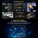Ulefone Armor X13、IP68/IP69K 耐衝撃スマホ、6.52インチ Android 15 MediaTek Helio G36 オクタコア、ネットワーク：4G、NFC、OTG、6GB+64GB