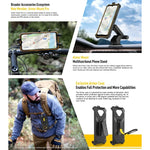 Ulefone Armor X13、IP68/IP69K 耐衝撃スマホ、6.52インチ Android 15 MediaTek Helio G36 オクタコア、ネットワーク：4G、NFC、OTG、6GB+64GB