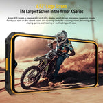 Ulefone Armor X13、IP68/IP69K 耐衝撃スマホ、6.52インチ Android 15 MediaTek Helio G36 オクタコア、ネットワーク：4G、NFC、OTG、6GB+64GB