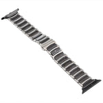 セラミックスチールウォッチバンド、Apple Watch Series 8&7 41mm / SE 2&6&SE&5&4 40mm / 3&2&1 38mm 用、Apple Watch Series 7 45mm / 6 & SE & 5 & 4 44mm / 3 & 2 & 1 42mm 用、Apple Watch Series 7 41mm / 6 & SE & 5 & 4 40mm / 3 & 2 & 1 38mm 用