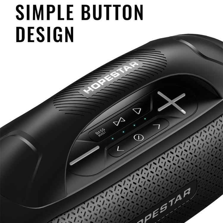 HOPESTAR A50 80W IPX6 防水ポータブルBluetoothスピーカー アウトドアサブウーファー