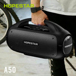 HOPESTAR A50 80W IPX6 防水ポータブルBluetoothスピーカー アウトドアサブウーファー