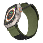 AW Nylon Two-Section Watch Band, For Apple Watch Series 7 41mm, For Apple Watch Series 7 45mm, For Apple Watch SE 40mm, For Apple Watch SE 44mm, For Apple Watch Series 6 40mm, For Apple Watch Series 6 44mm, For Apple Watch Series 5 44mm                ...
