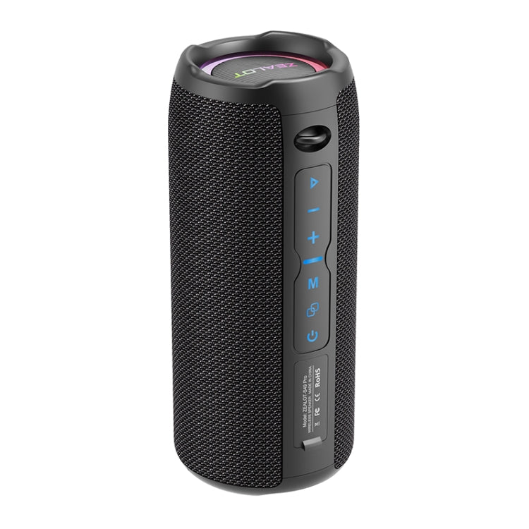Zealot S49 Pro 20W アウトドア ポータブル ワイヤレスBluetoothスピーカー RGBライト付き、S49 Pro