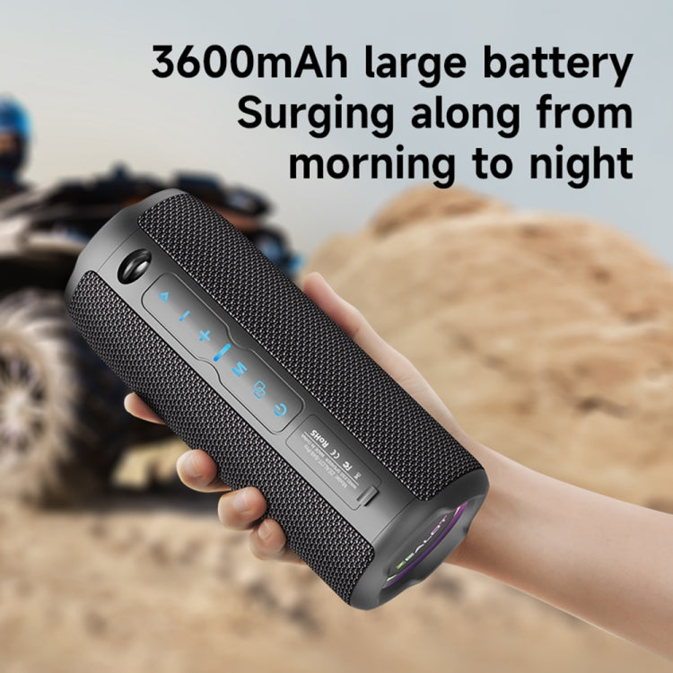 Zealot S49 Pro 20W アウトドア ポータブル ワイヤレスBluetoothスピーカー RGBライト付き、S49 Pro
