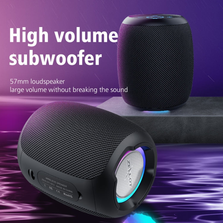 Zealot S53 IPX6 防水ポータブルカラフルワイヤレスBluetoothスピーカー、S53