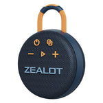 Zealot S77 IPX7防水 ポータブル ワイヤレスBluetoothスピーカー、S77