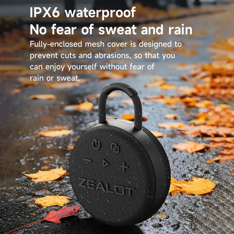 Zealot S77 IPX7防水 ポータブル ワイヤレスBluetoothスピーカー、S77
