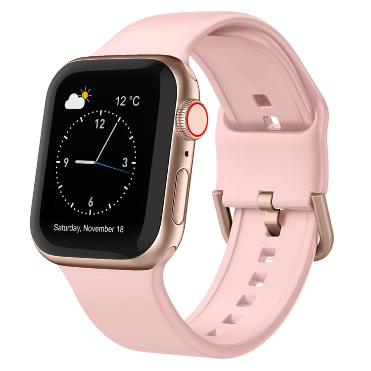 Pin Buckle Silicone Watch Band, For Apple Watch Series 2 42mm