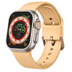 ピンバックル シリコン 時計バンド、Apple Watch Ultra 2 49mm用