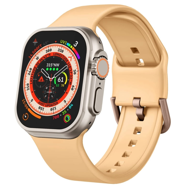 ピンバックル シリコン 時計バンド、Apple Watch Series 9 41mm用