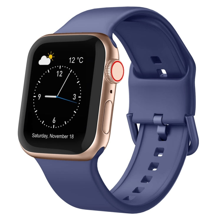 ピンバックル シリコン 時計バンド、Apple Watch Series 9 41mm用