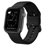 Pin Buckle Silicone Watch Band, For Apple Watch Series 9 45mm