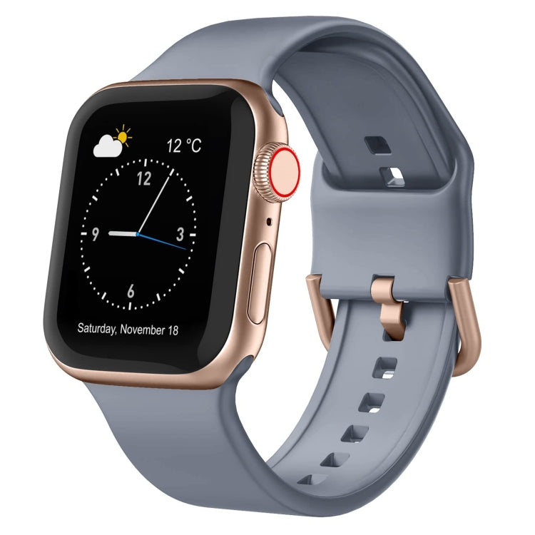 ピンバックルシリコンウォッチバンド、Apple Watch SE 2023 44mm用