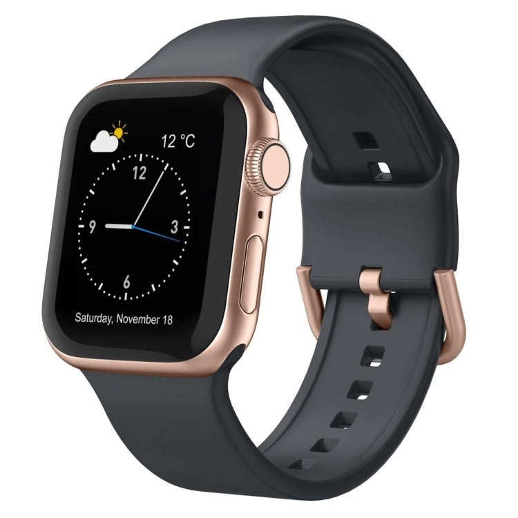 ピンバックルシリコンウォッチバンド、Apple Watch SE 2023 44mm用