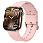 ピンバックルシリコンウォッチバンド、Apple Watch Series 10 46mm用