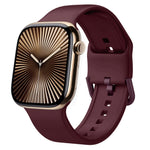 ピンバックルシリコンウォッチバンド、Apple Watch Series 10 46mm用