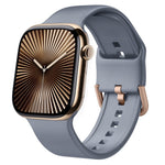 ピンバックルシリコンウォッチバンド、Apple Watch Series 10 46mm用