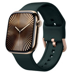 ピンバックルシリコンウォッチバンド、Apple Watch Series 10 46mm用