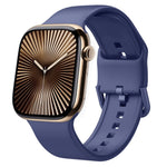 ピンバックルシリコンウォッチバンド、Apple Watch Series 10 46mm用
