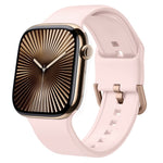 ピンバックルシリコンウォッチバンド、Apple Watch Series 10 42mm用